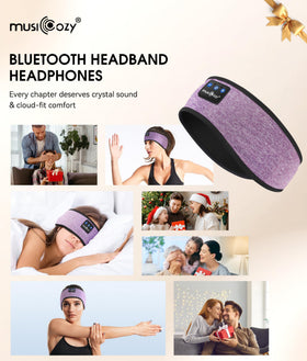 MUSICOZY gift-ready headband with musical comfort for all