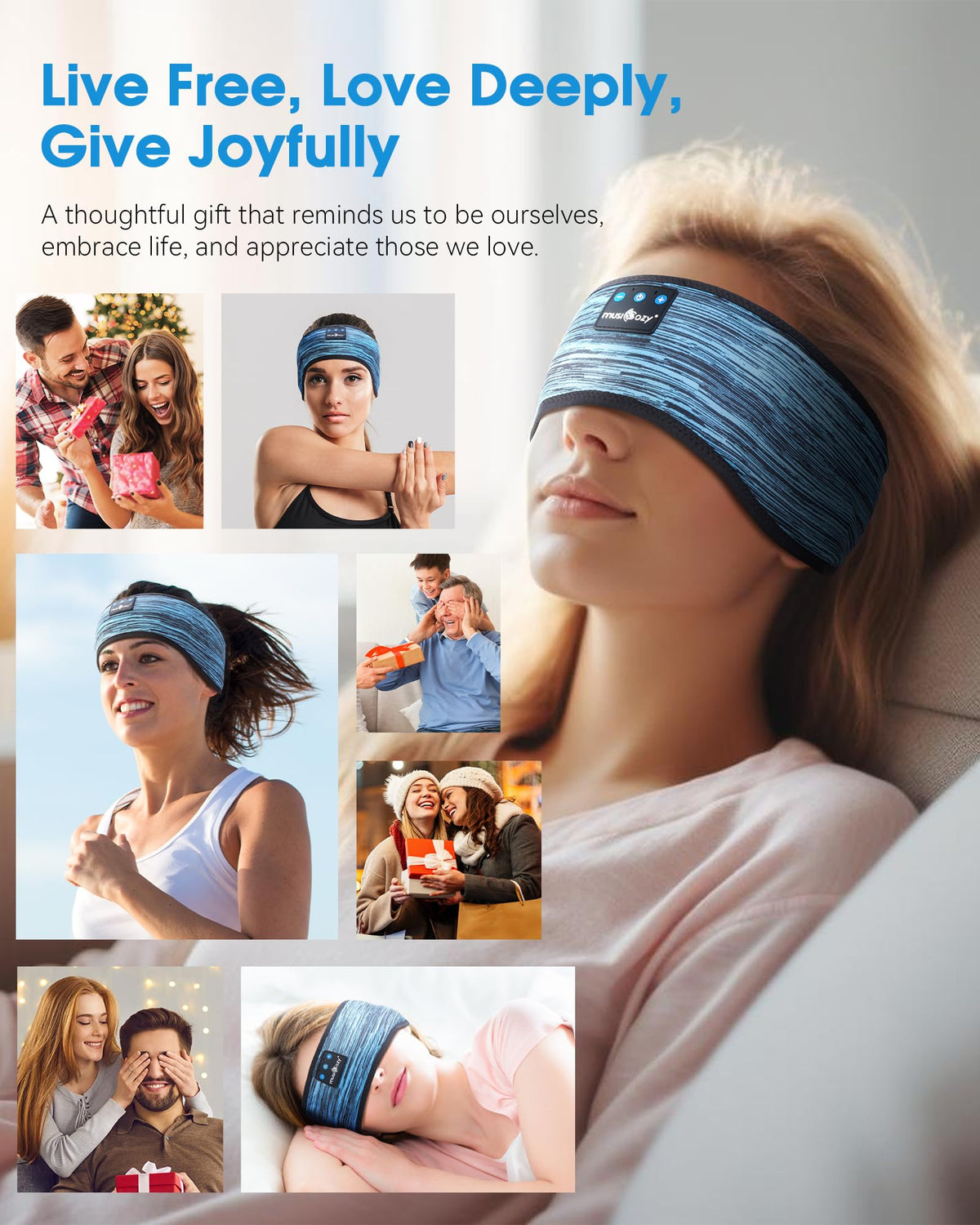 MUSICOZY Gift-Ready Design makes a stylish, practical present for active users.