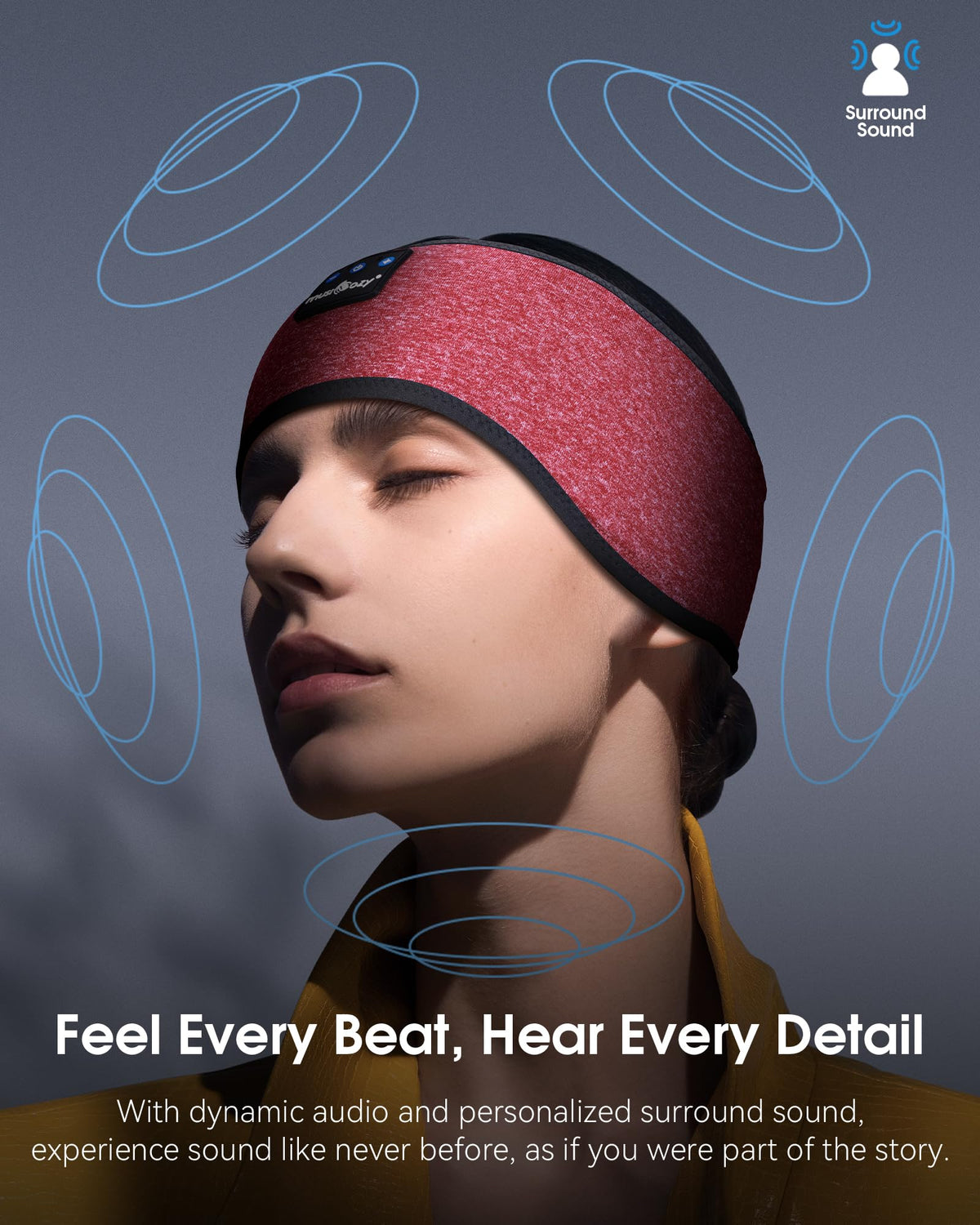 MUSICOZY Sleep Headphones noise-cancellation-children helps create quieter environments