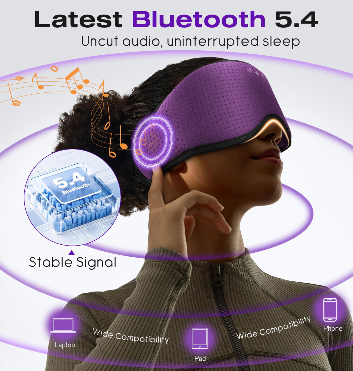 MUSICOZY held in hand for size comparison, highlights lightweight portable design