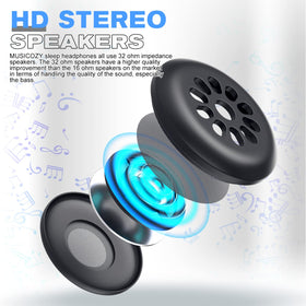 MUSICOZY used on airplane seat illustrating travel comfort and noise reduction