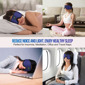 MUSICOZY nose baffle blocking light to create darkness for sleep