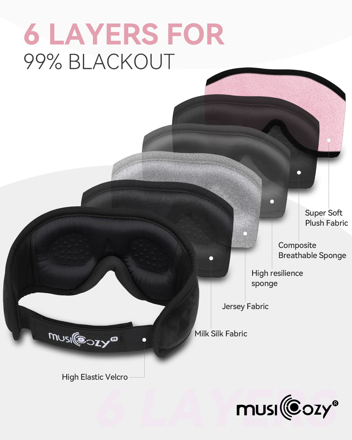 MUSICOZY held in hand to show compact size and lightweight portability for travel