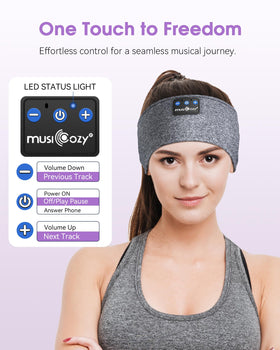 Built-in microphone enables hands-free calls during activities