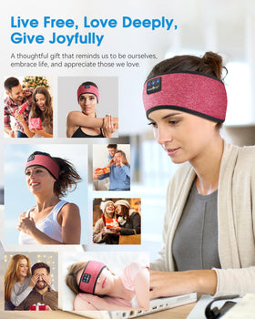 Musicozy Sleep Headband being machine-washed after a workout.