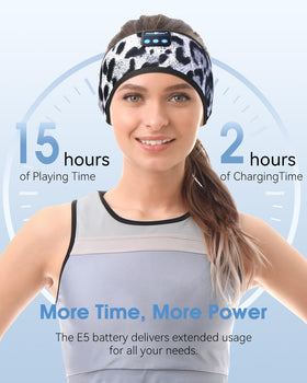 MUSICOZY Sleep Headphones 14-hour battery for extended listening