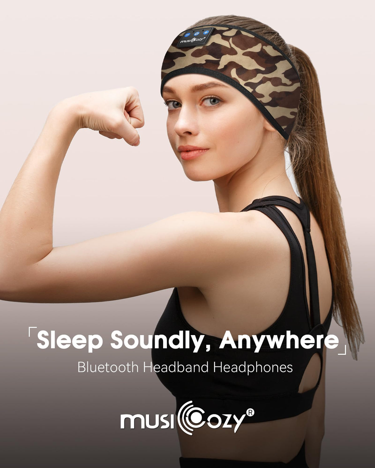 MUSICOZY sleep headphones biocellulose dome for lightweight audio