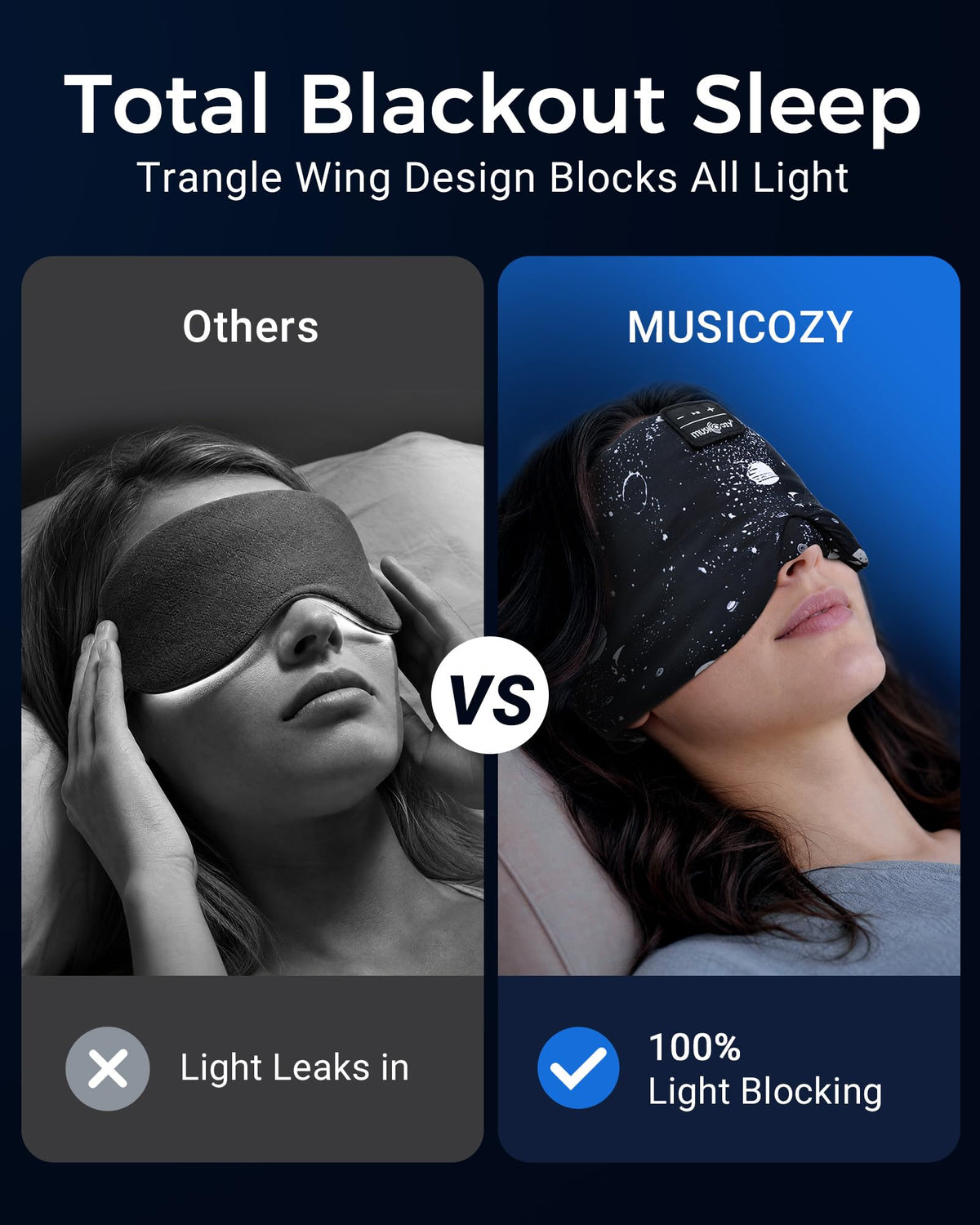 MUSICOZY interior speaker detail highlighting low-profile audio comfort