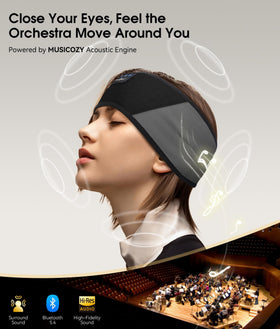 MUSICOZY stretchable spandex nylon band stays non slip during activity