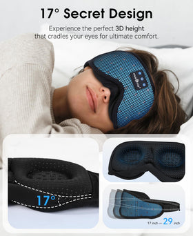 MUSICOZY travel pouch with folded mask for compact storage and portability