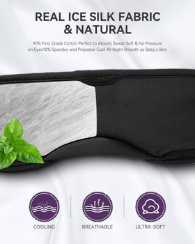 MUSICOZY detail of ultrathin built-in speakers for clear sleep audio