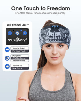 MUSICOZY premium materials deliver breathable comfort and durability during workouts.