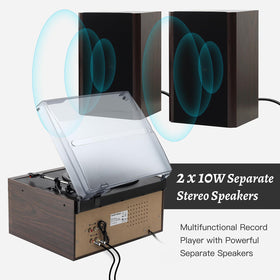 MUSITREND CD and cassette play plus USB/SD MP3 recording options for archiving tunes