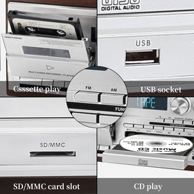 MUSITREND USB/SD recording captures vinyl or cassette to digital MP3