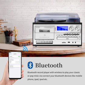 Musitrend vinyl-to-MP3 recording converts vinyl to USB/SD MP3 for easy sharing