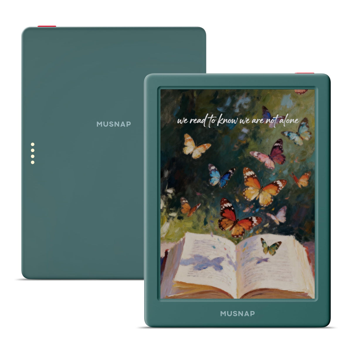 Musnap Neo C 6 inch Kaleido 3 display for vibrant color reading.