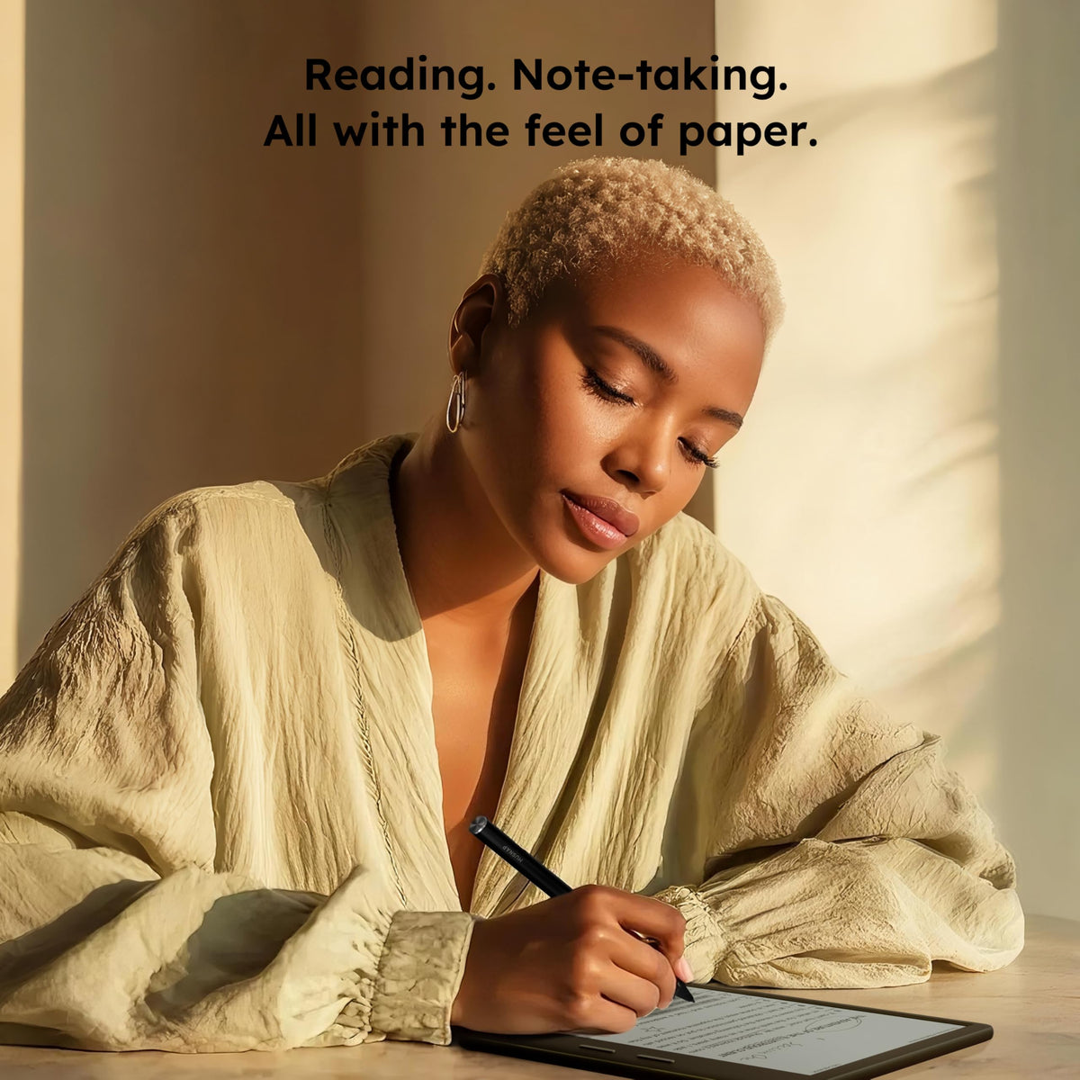Musnap Ocean Android multitasking enables smooth switching between reading and notes.