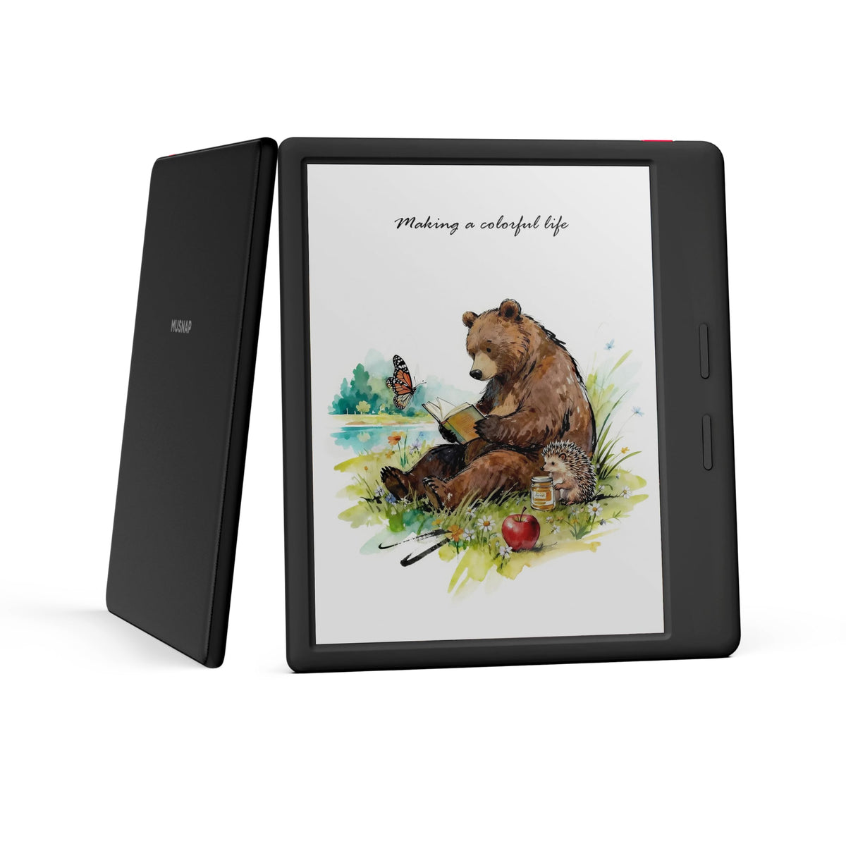 Musnap Ocean C 7-inch front view for portable reading on the go