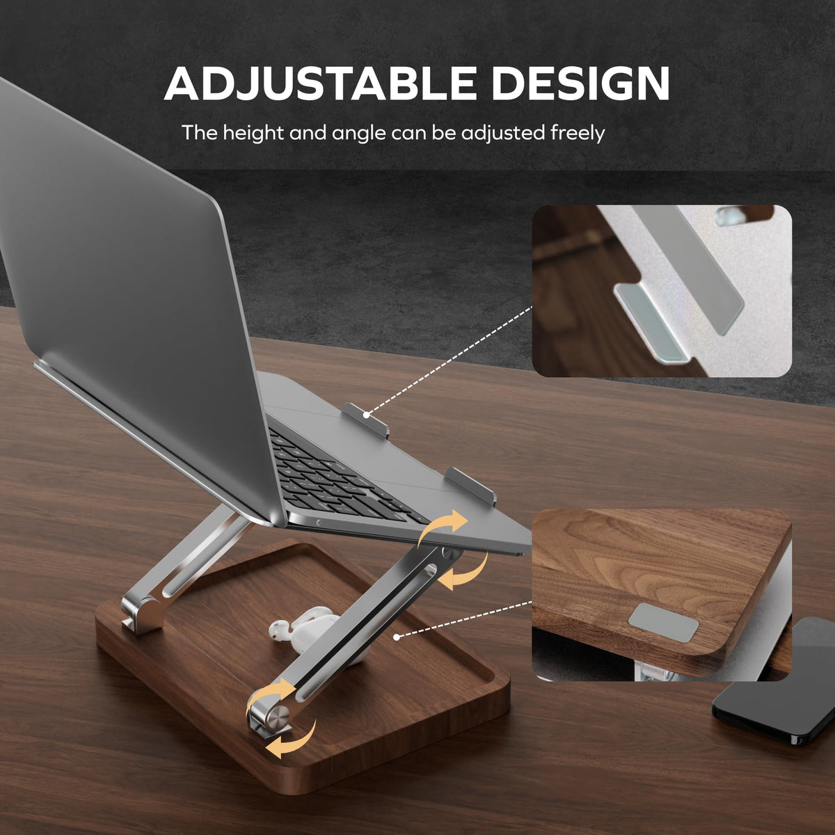 muso wood adjustment mechanism image showing stepless height control for precise positioning