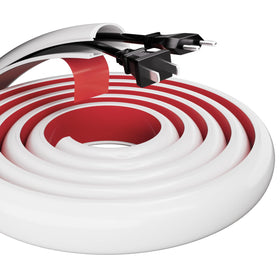 MUSRCYIO 39-inch cord hider with side-opening conceals 2-3 cables.