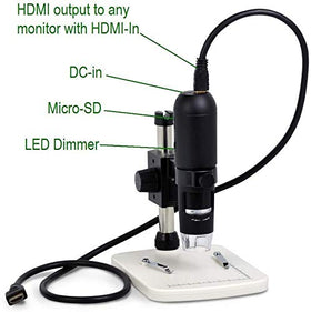 Mustcam HM160 photo and video capture to document findings.