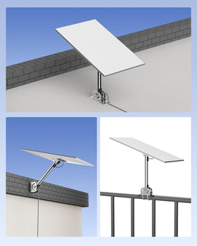 MUSVOH base with four mounting holes for flexible secure installation