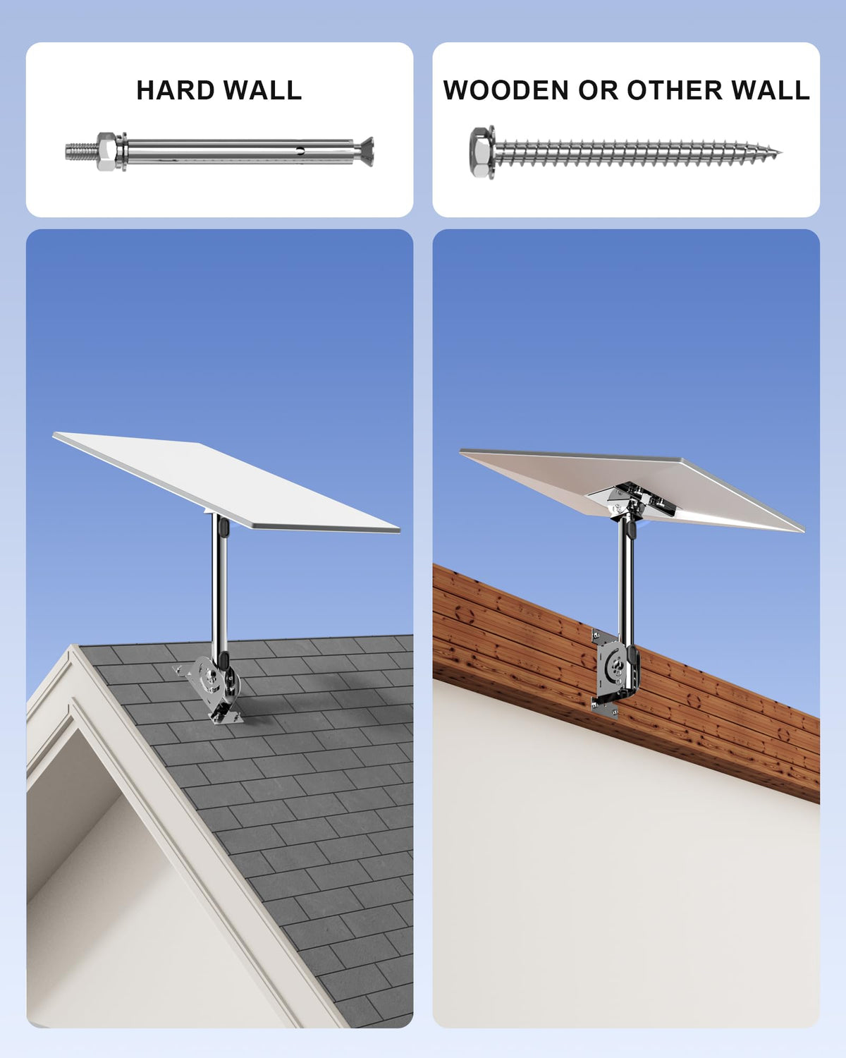 MUSVOH installed on rooftop with Starlink dish demonstrating real-world use