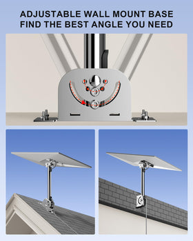 MUSVOH tilt mechanism showing 0–120° adjustment for precise elevation