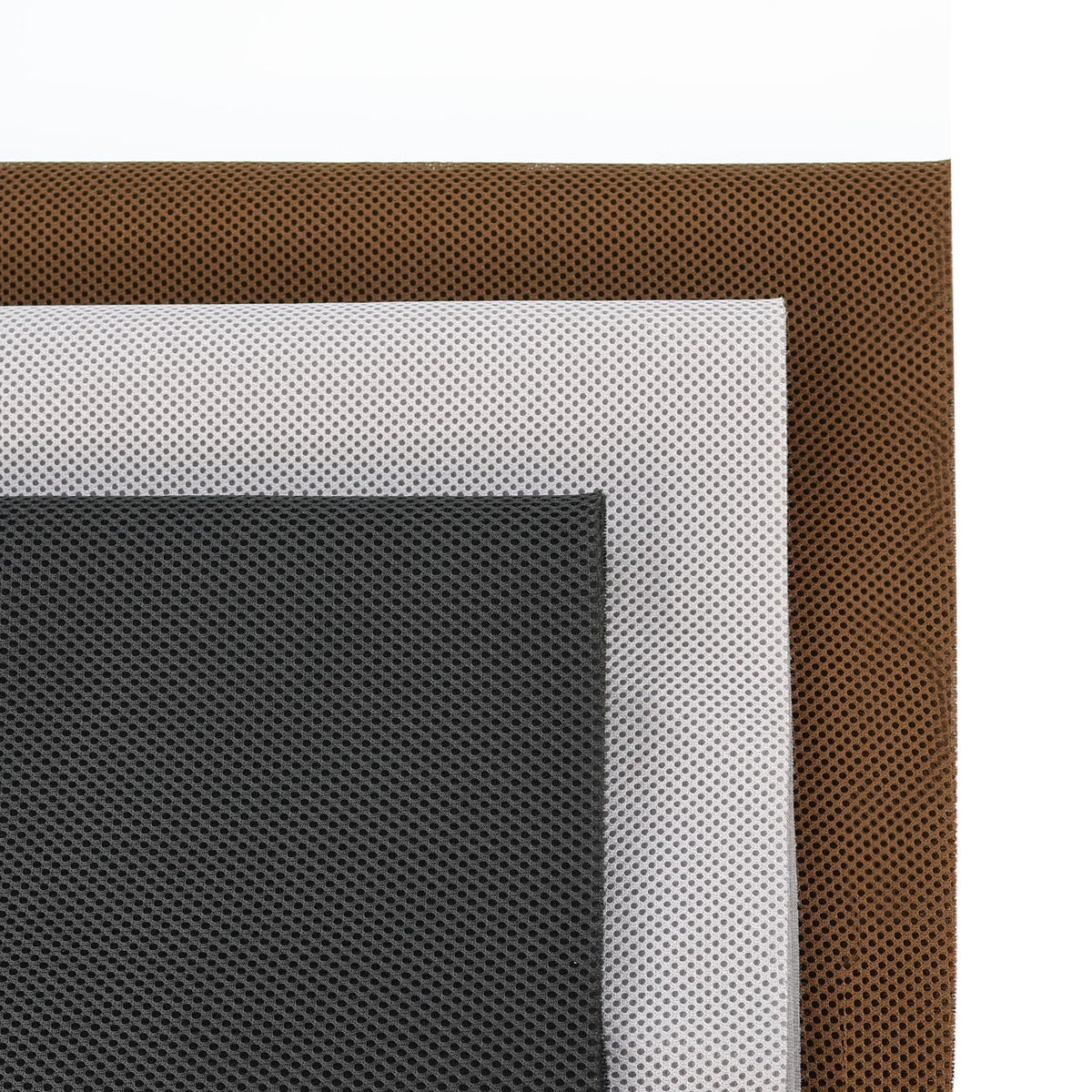 M Mute Touch speaker grill cloth rolled view shows durability and dust protection