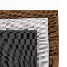 M Mute Touch speaker grill cloth rolled view shows durability and dust protection