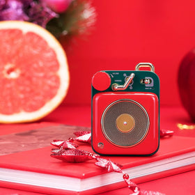 Muzen Button compact speaker doubles as decor and a thoughtful gift.