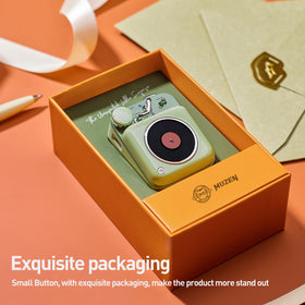 Muzen Button packaging gift-ready presentation emphasizing thoughtful gift appeal