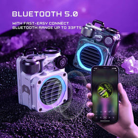 Muzen Cyber Cube rugged metal housing with dustproof and splash protection