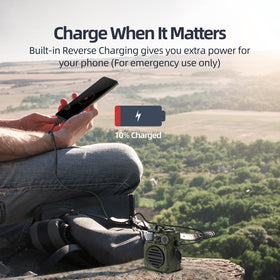 Muzen Upgraded Wild Mini 3.0 rugged design for camping and hiking gear.