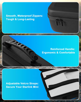 Mwin extra compartments hold power banks and car chargers neatly