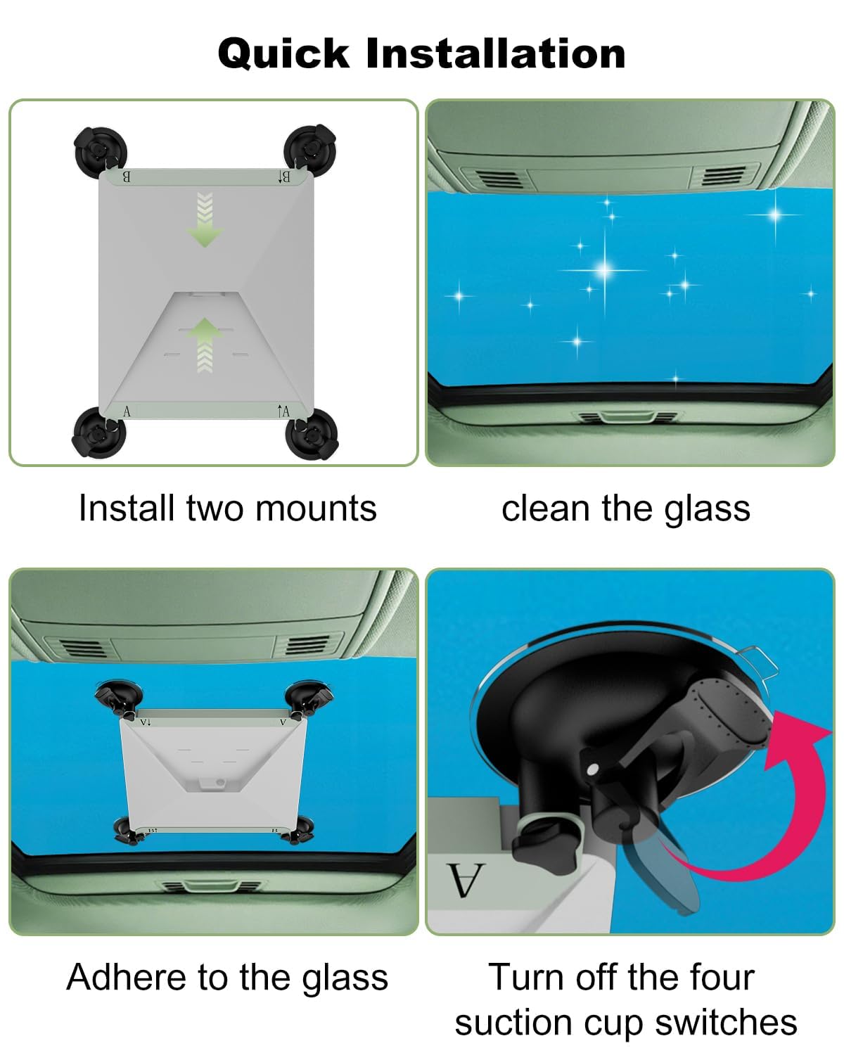Mwin Starlink Mini grips windows securely