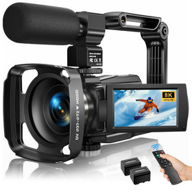 MWIRB 8K camera remote-control shot for effortless self-recording and framing