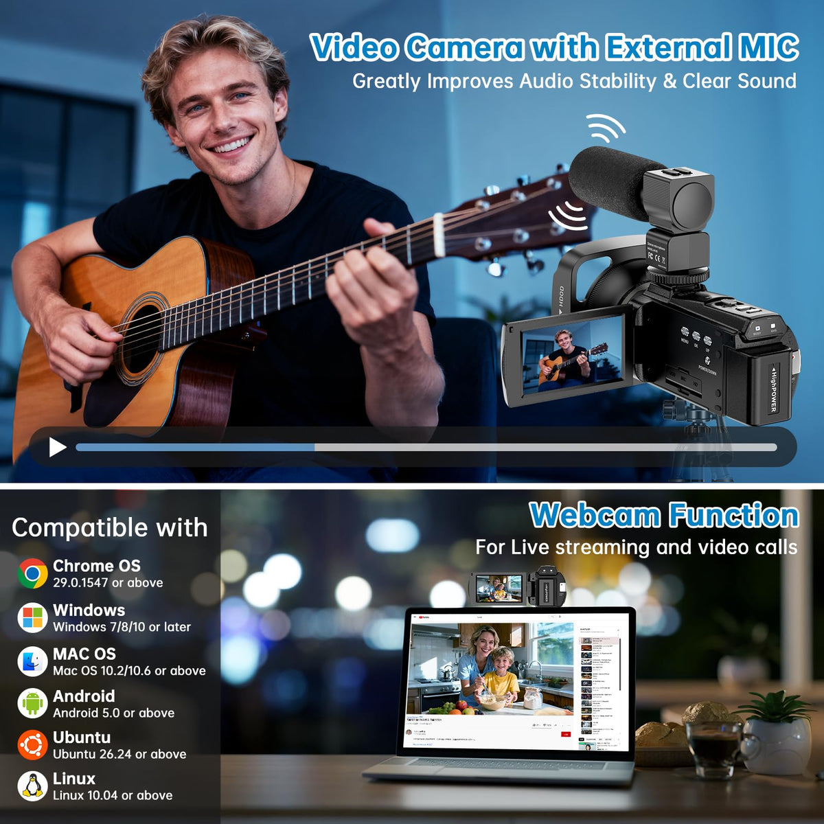 MWIRB webcam mode setup for seamless video calls and livestreaming