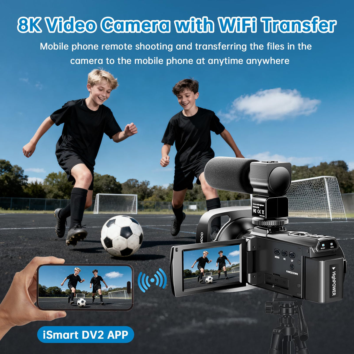 MWIRB camera WiFi transfer highlights quick sharing to social platforms