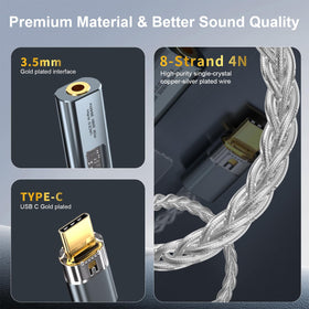 Mxcudu in use with headphones showing listening setup and improved sound benefit