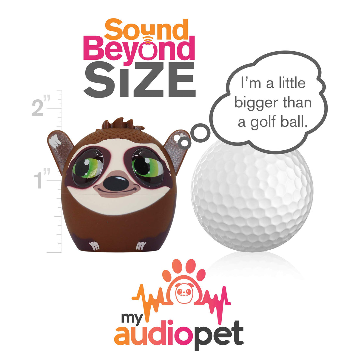 My Audio Pet app interface on screen enables quick setup and fun control.