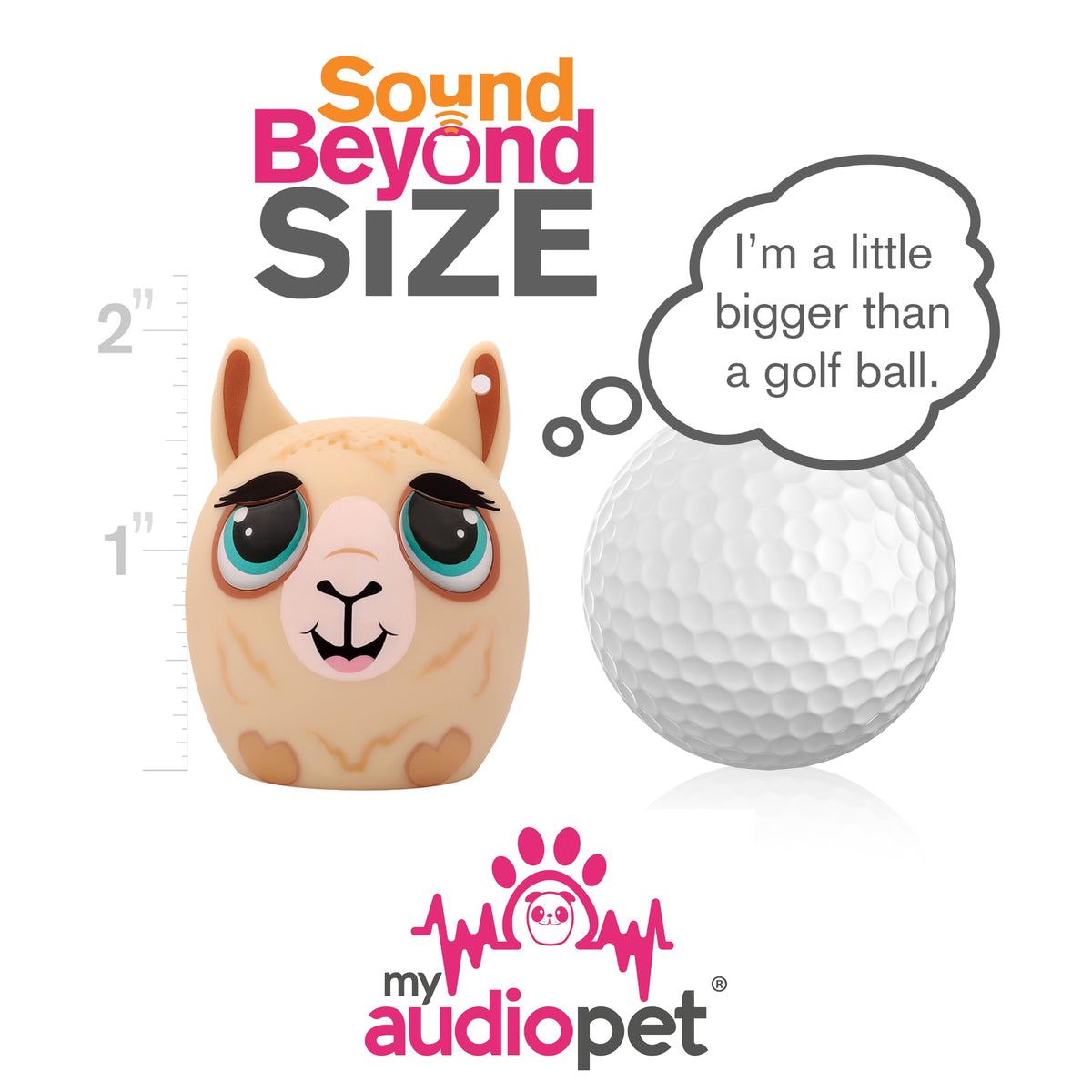 My Audio Pet Mini kid-friendly design on shelf invites playful listening sessions