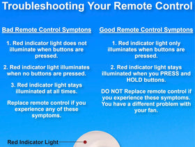 In-hand use of the Hampton Bay UC7078T remote for quick adjustments