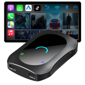 MYATOTO Magic AI Box wireless CarPlay for in-vehicle navigation and entertainment.