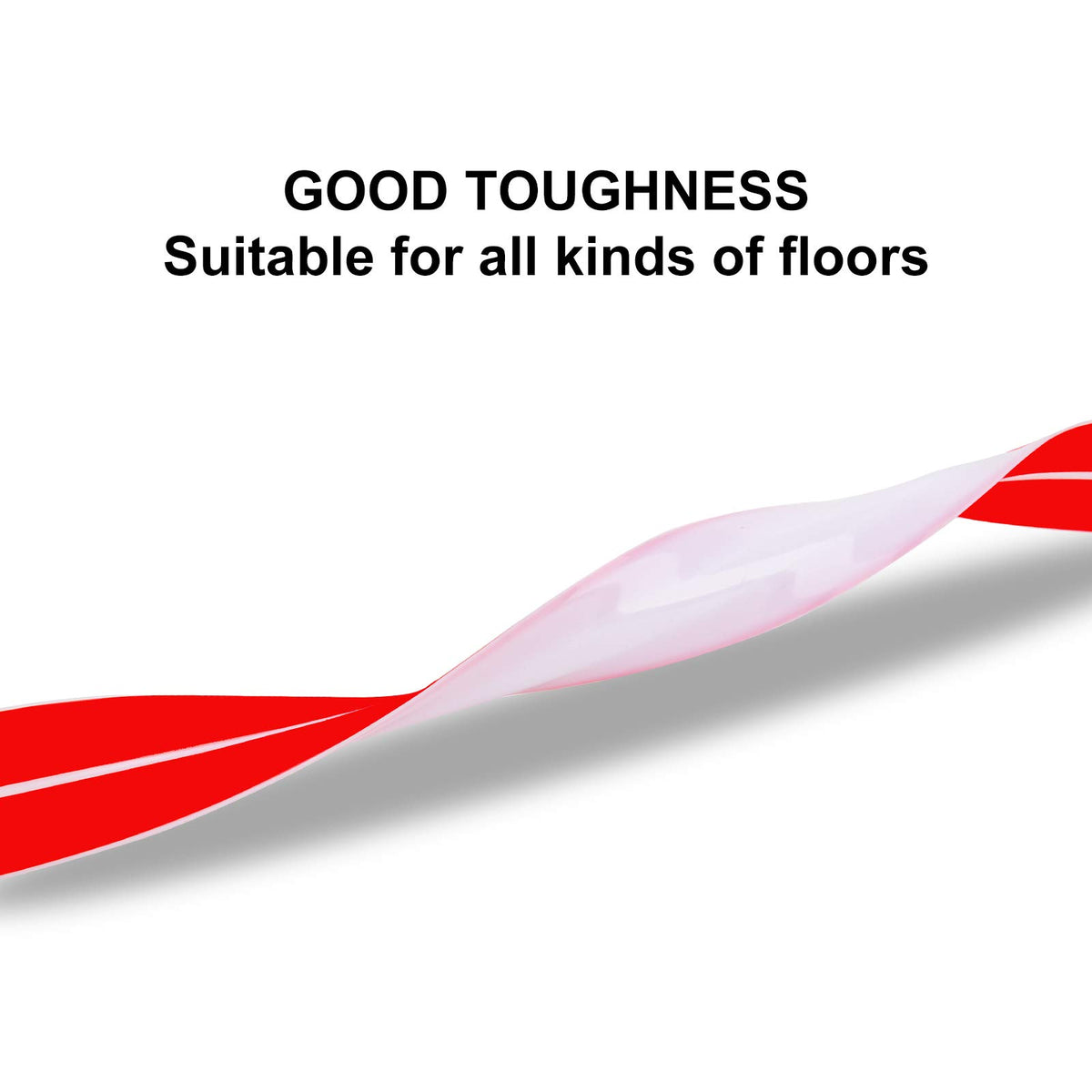 MYFAMIREA floor cord protector suitable for hardwood or tile, creates flat, safe surface.