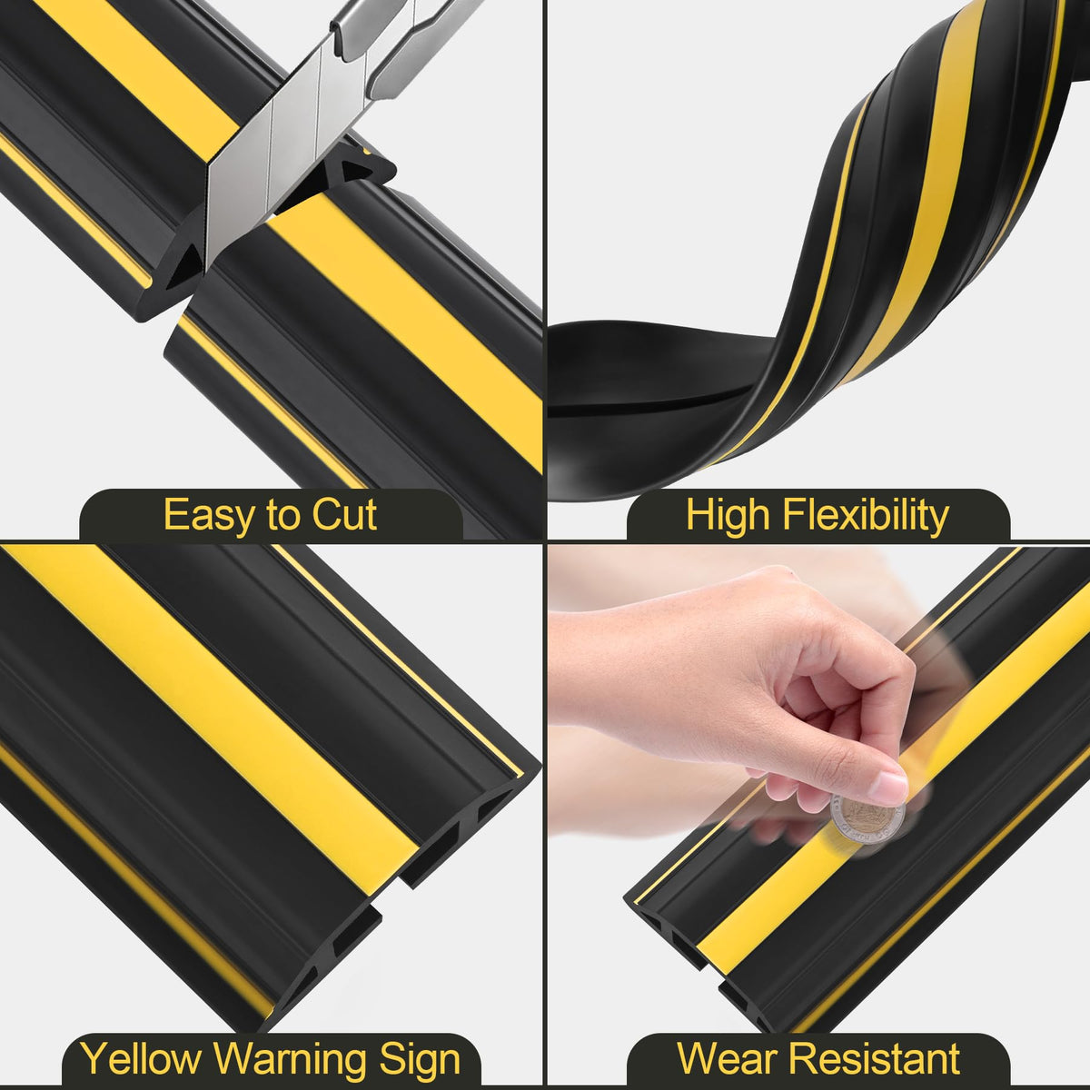 MYFAMIREA indoor-outdoor cord cover suits versatile setups