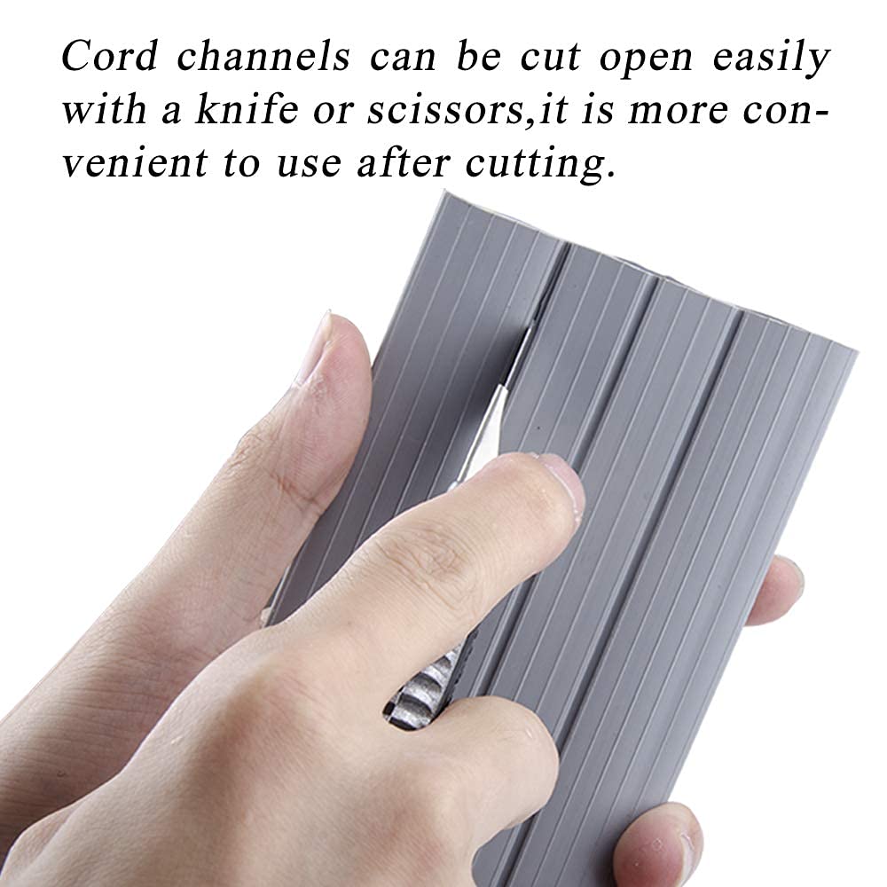 MYFAMIREA cord protector on outdoor event stage, maintains tidy, safe cable runs