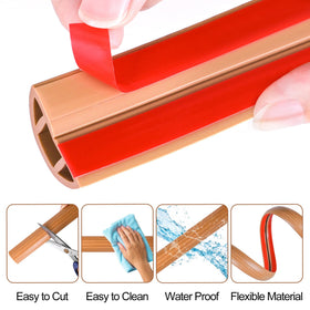 MYFAMIREA PVC cord hider protects wires while preventing trips in busy spaces