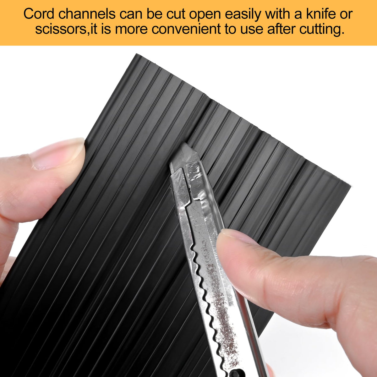 MYFAMIREA PVC texture detail highlighting durable material and abrasion resistance benefit