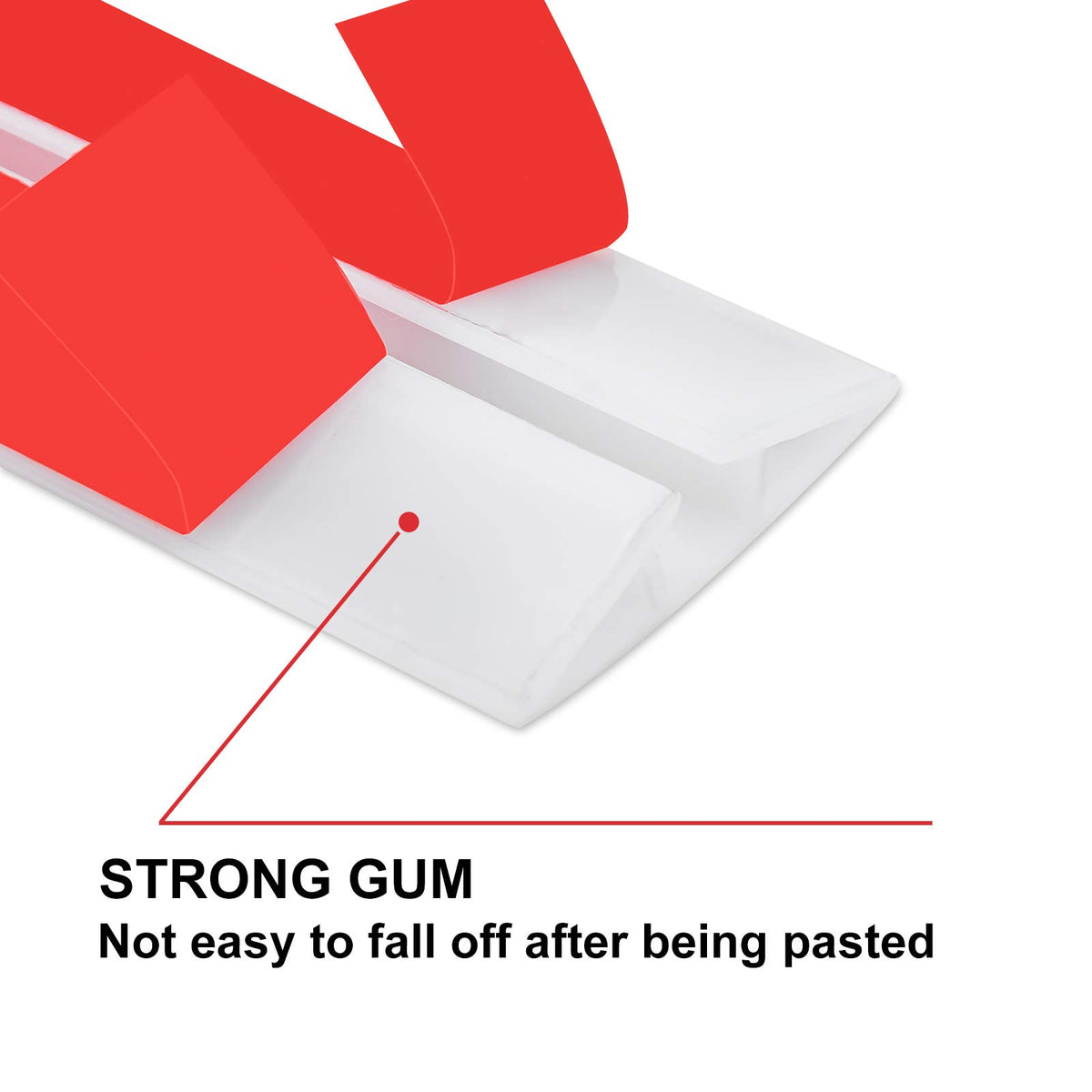 MYFAMIREA self-adhesive cable channel, strong adhesion, prevents cable movement under chairs.